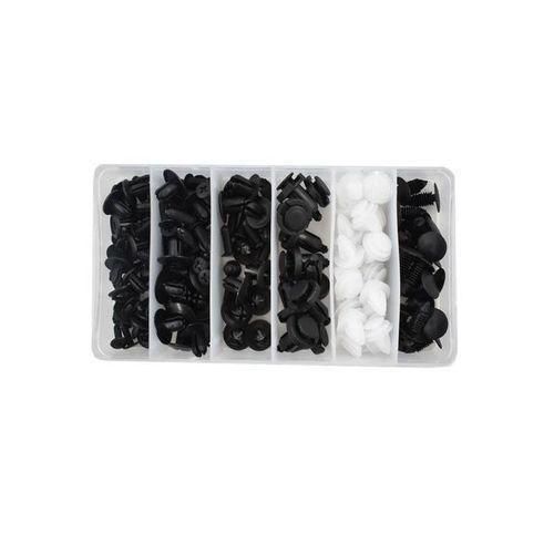product_image_name-Generic-100pcs Mixed Self-Fixing Clip Car Body Retainer Rivet Bumper Door Fixing Clips-5