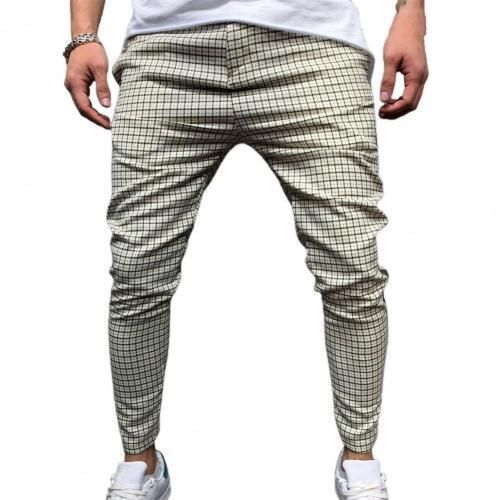 Checkered side stripe pants top