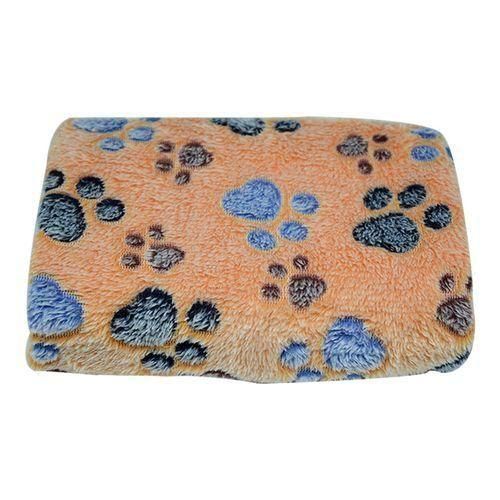 Generic Pet Dog Bed Blanket Soft Fleece Cat Cushion Blanket Winter Warm Paw Print Pet Cats Cover Blanket For Small Medium Large Dogs MatCamel Footprints Jumia Nigeria