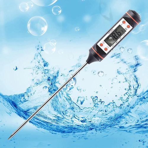 Digital Food Thermometer For Oil, Water, Meat - Accurate Kitchen