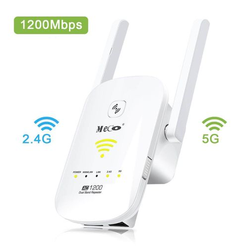 Unbranded WiFi Range Extender Signal Booster Dual Band WiFi Repeater with  Ethernet Ports 