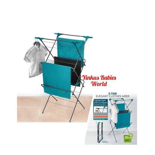 Generic Deluxe 3Tier Tubular Cloth Airer Laundry Dryer