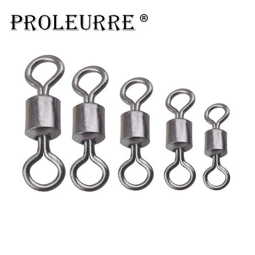 Generic 100pcs Of Lot 8 American Swivel Ring Fishing Tackle