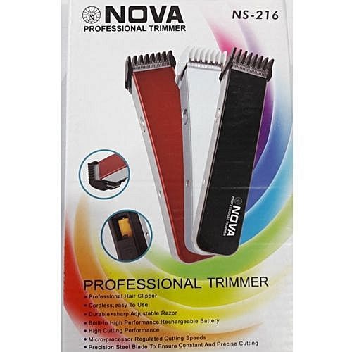 nova trimmer without battery