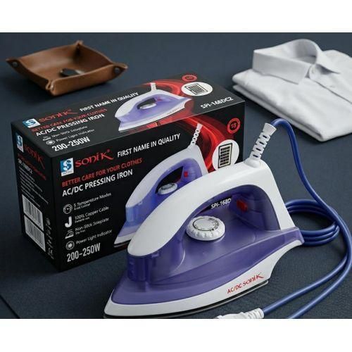 Sonik Inverter Friendly Solar Pressing Iron - 250W