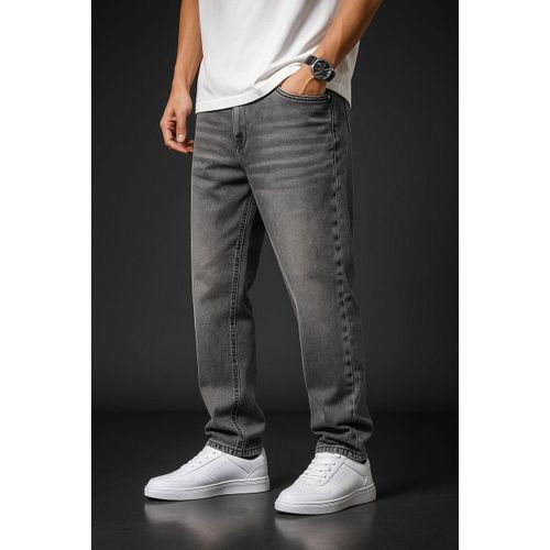 Fashion Stock Jean For Men-Grey