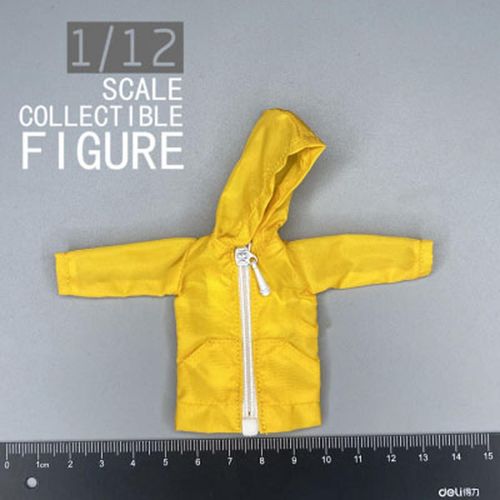 Generic 1/12 Female Doll Clothes Miniature Hoodie For 6inch Female