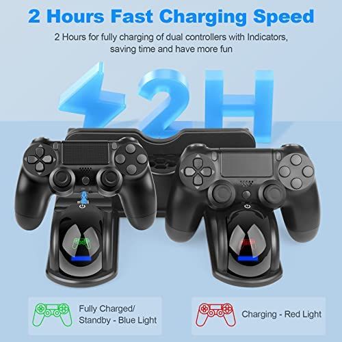 Cargador Mando Playstation 4 / Ps4 Slim PRO Dual Shock 2 control