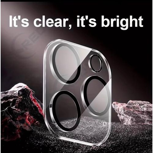 Generic iPhone 16 Pro Max Camera Lens Protector - Easy Installation, Anti-Scratch, Case-Friendly. ( Full Camera Lens ) - image 3