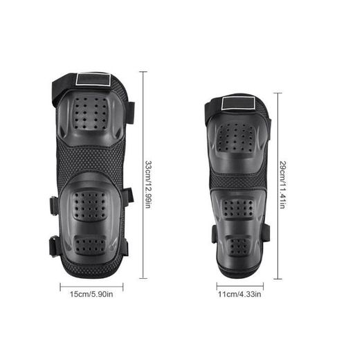 product_image_name-Generic-4PCS Protective Kneepads, Motorcycle Elbow Knee Pads Protective Gear Guards Kit,Safety Gears -5