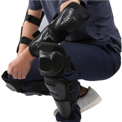 product_image_name-Generic-4PCS Protective Kneepads, Motorcycle Elbow Knee Pads Protective Gear Guards Kit,Safety Gears -7