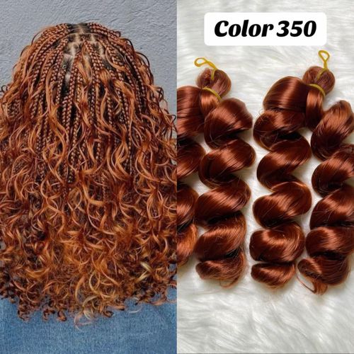 Generic  Romantic Italian Curl Braiding Extension 14"