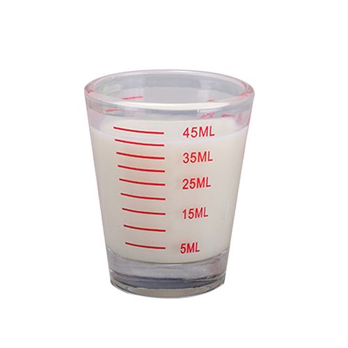 Generic 30 45 ML Glass Measuring Cup With Scale Supplies Espresso