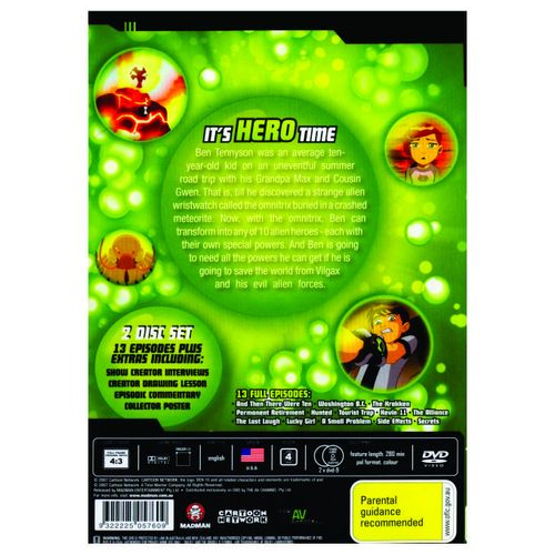 Ben 10: Race Against Time (DVD) 