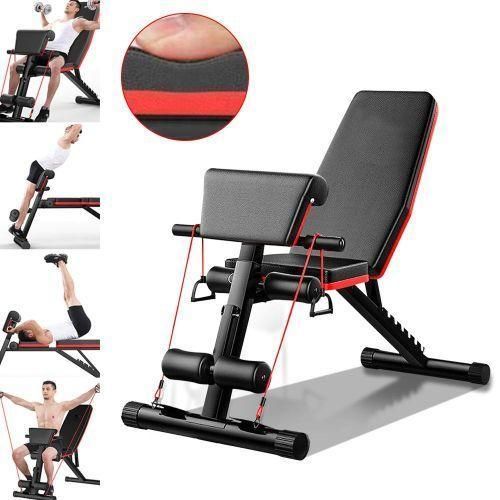 product_image_name-Generic-Adjustable Weight Bench Foldable Sit Up Bench 4 In 1 Multi - Position Workout Bench-1