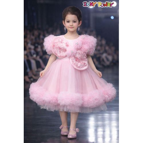 strapless open back dress Rose Princess Dress main image 0