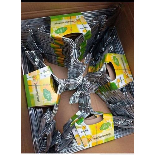 Generic Stainless Steel Clothes Hangers - Pack of 10 - Heavy Duty & Rustproof