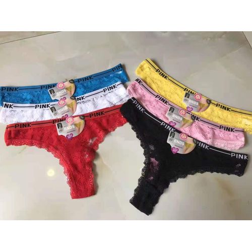 Fashion New Design Affordable Panties ( 6 Set) Different Colours