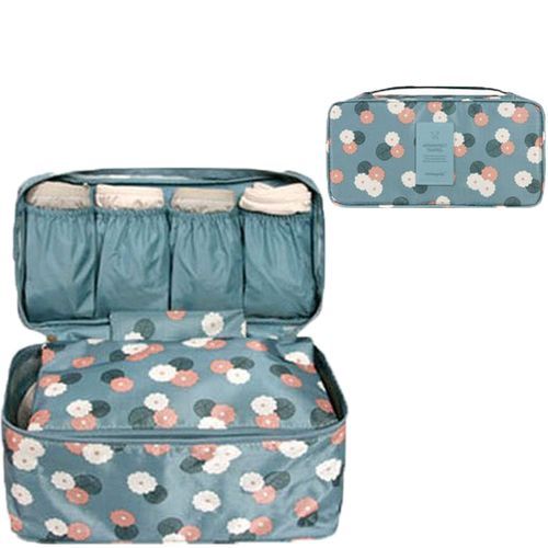 Generic Travel Bra Bag Underwear Organizer Bag Cosmetic Daily Toiletries  Storage Bag Women's High Quality Storage Bag-26 X 12 X 13cm