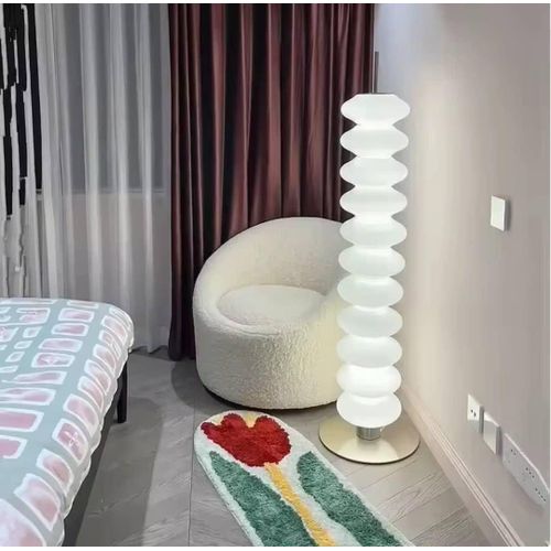 Generic Gourd-Shaped Pleated Totem Floor Lamp - image 2