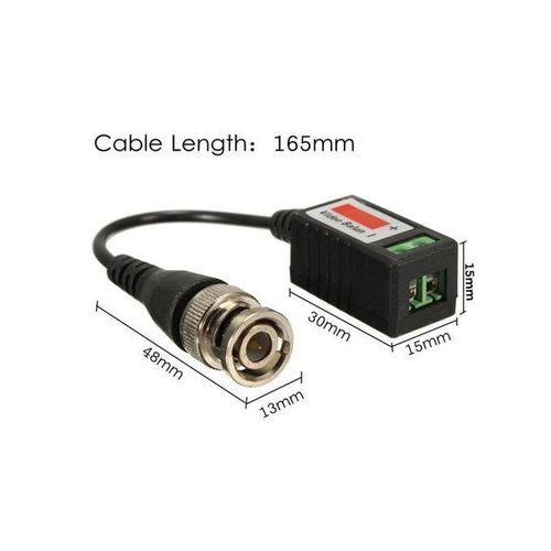 product_image_name-Generic-2pcs/set Cctv Camera Passive Video Balun Connector-7