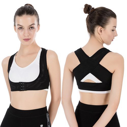 Fashion Back Support Belt Women Posture Corrector Shoulder Corset Back Pain  Support Adujustbable Corrector Underwear