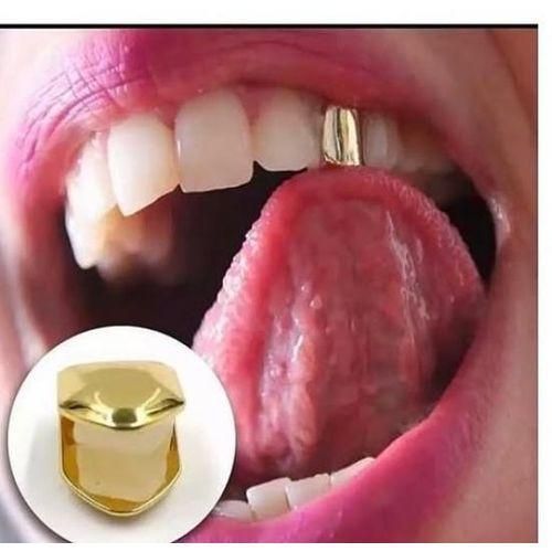 product_image_name-Fashion-GOLD TEETH GRILLZ UNISEX REMOVABLE PLAIN TEETH-1