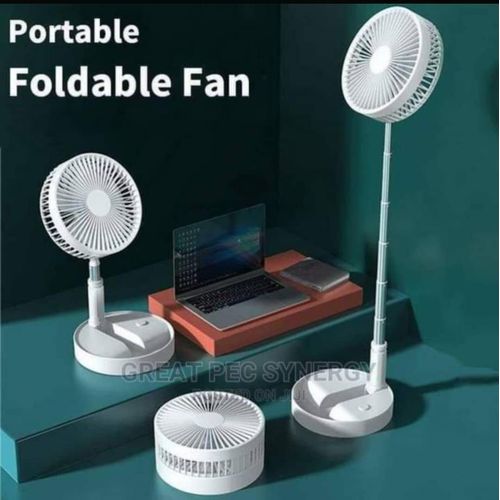 Generic Foldable Charging Fan Low Noise Adjustable Desktop With Usb - image 2