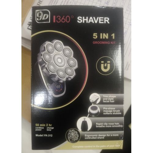 product_image_name-Generic-Grooming Kits 5 in 1 - 9D Smoother Shaver clipper -4