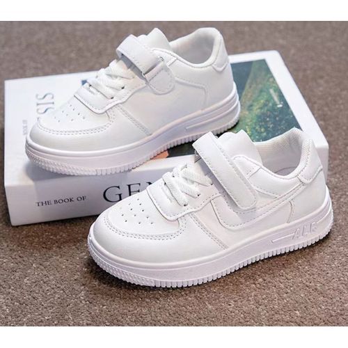 product_image_name-Fashion-Children Sport School Shoe -White-1