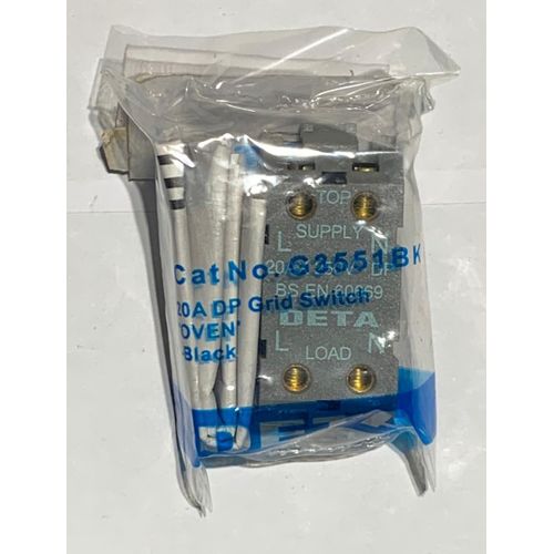 Generic 8 Gang Kitchen Grid Switch (Chrome Plate/Black Switches) - image 7