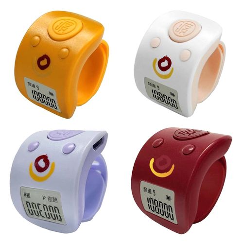 New Mini Portable Digital LCD Electronic Finger Ring Hand Tally Counter 9 B.