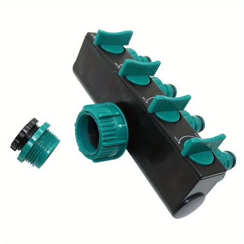 product_image_name-Generic-4-way garden hose distributor, faucet distributor, irrigation connector-2