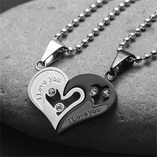 Heart shaped locket for couples with picture sale