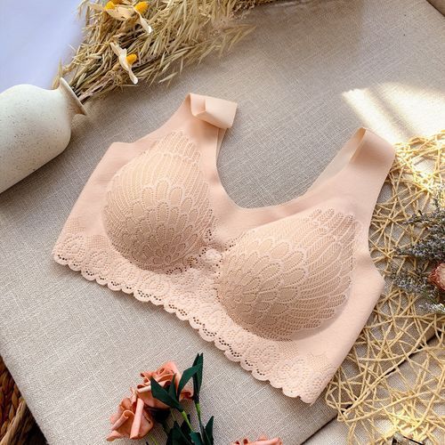 Fashion 1 PCS Plus Size Lady Bra Breathable Sexy Lace Traceless