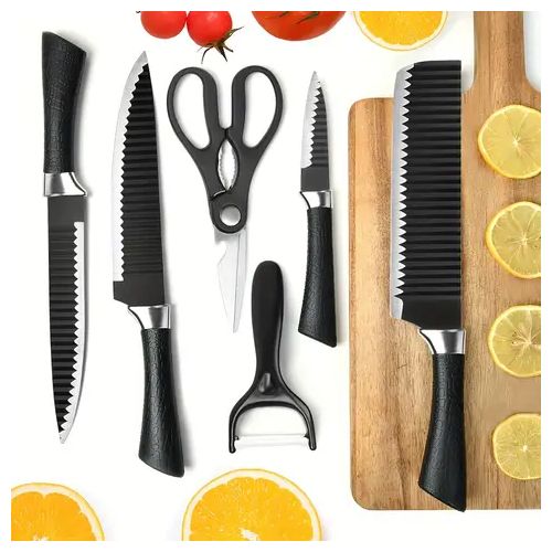 Generic Kitchen King Quality 6 Pieces Set Of Kitchen Knives