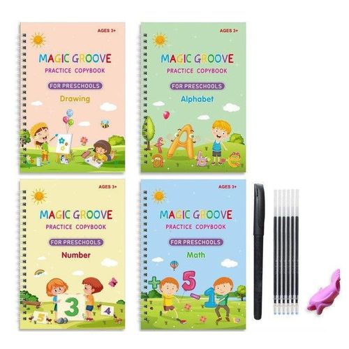 Generic MAGIC GROOVE) CHILDREN HANDWRITING PRACTICAL BOOK