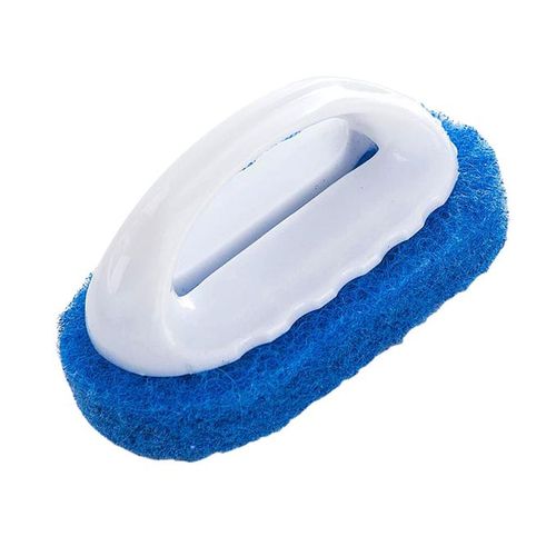 1pc Handled Bathroom Bathtub Brush, Kitchen Tile Brush, Sponge