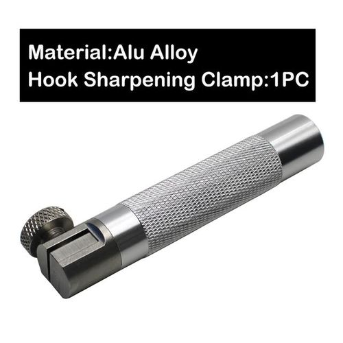 Generic Carp Fishing Tool Hook Sharpening Vice Tool Clamp Carp Fishing Hook  Sharpener For Fish Accessories Fishhook Chod Hair Rigs Hooks