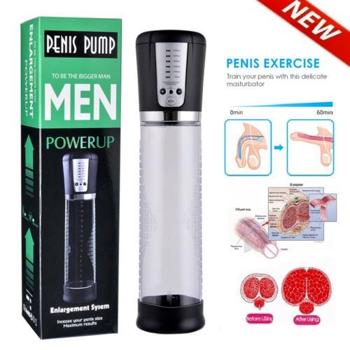 Penis Pump JERK OFF BURST Automatic Rechargeable Orgasm