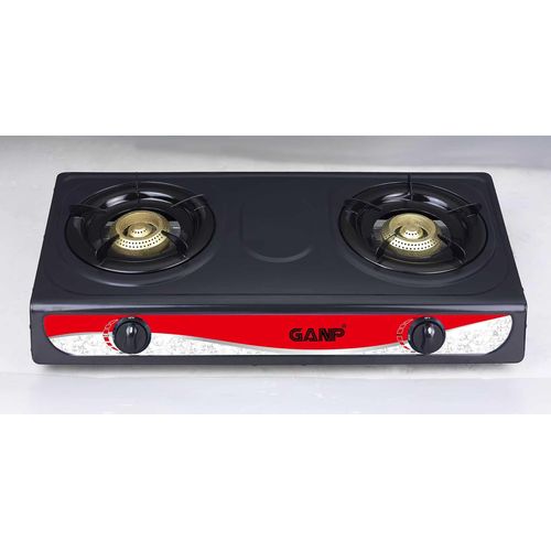 Generic  Table Top Gas Cooker 2 Burners - image 2