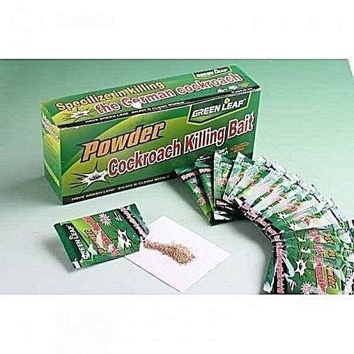 Green Leaf 50 Satchets Of Green Leaf Cockroach Killing Powder – Osta
