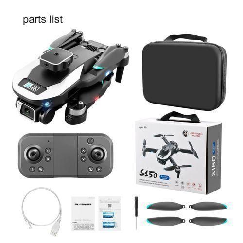 Generic S150 High Definition Dual Camera Obstacle Avoidance Wifi Drone Brushless Motor With 2 Batteries - image 2