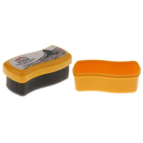 Generic 1X Quick Shine Shoes Shine Sponge Brush Polish Dust Cleaner Cleaning