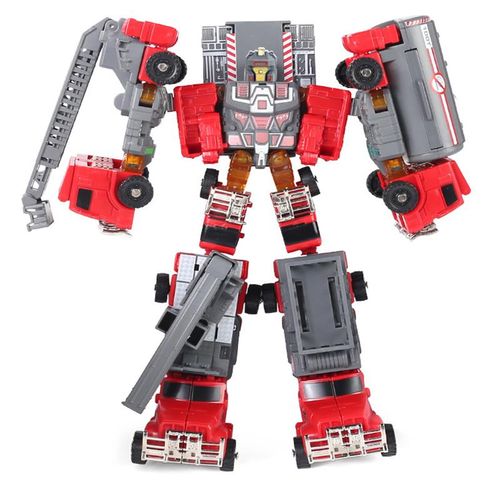 Generic Transformation 5 IN 1 Fire Engine Toys Defensor | Jumia Nigeria