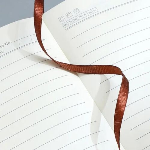 Generic A5 classic lined notebook, PU leather hard cover, diary and memo pad. - image 5