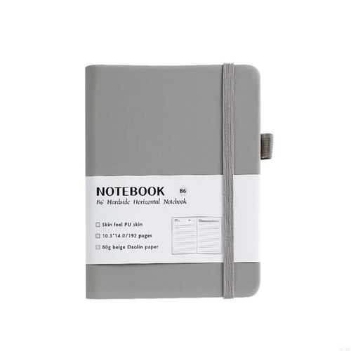 Generic A5 classic lined notebook, PU leather hard cover, diary and memo pad. - image 6