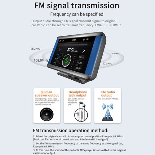 Generic 7 Inch Car MP5 Player Carplay - image 5