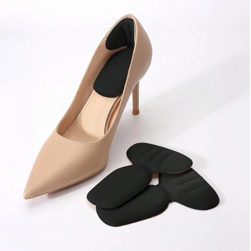 ShebSheb 2 Pair Soft T-Shaped Heel Pads, Heel Grips, Shoe Cushion Inserts - image 6