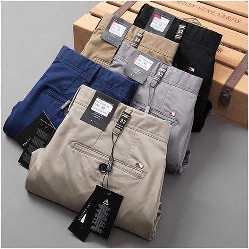 Buy Majestic Man Men Smart Slim Fit Easy Wash Chinos Trousers - Trousers  for Men 25763444 | Myntra